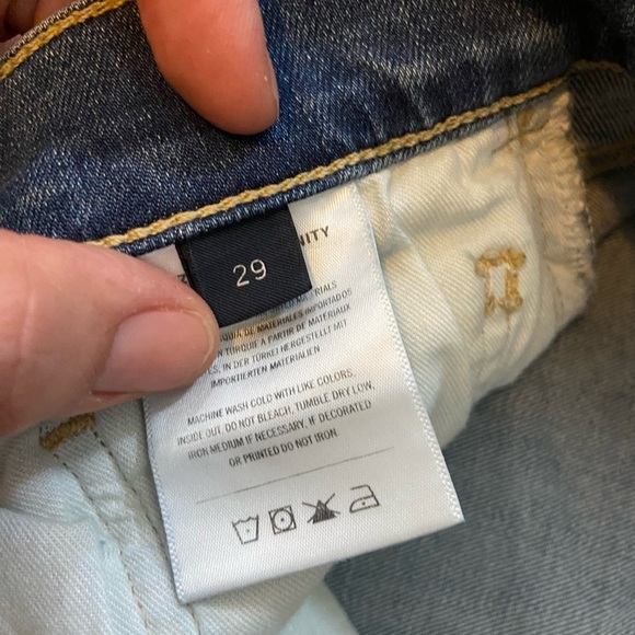 Citizens Of Humanity Blue Flare Wide Leg Jeans - Picture 7 of 10